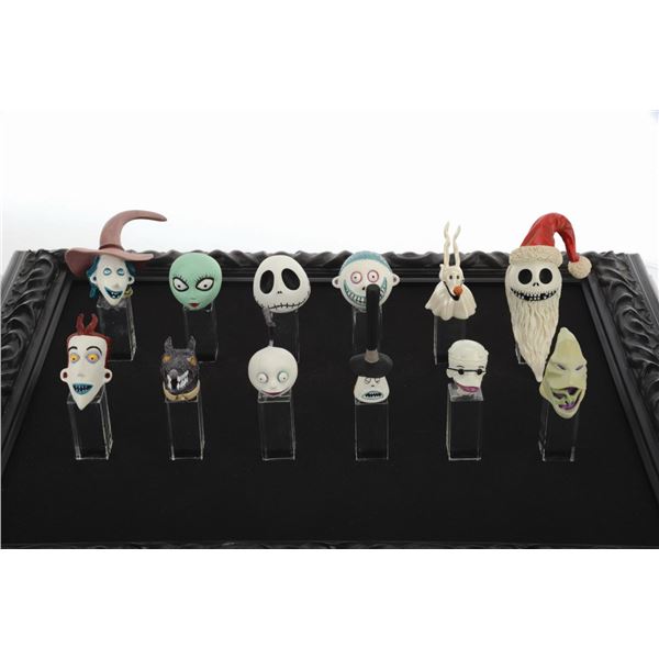 A Many Faces of "The Nightmare Before Christmas" Set & Display.