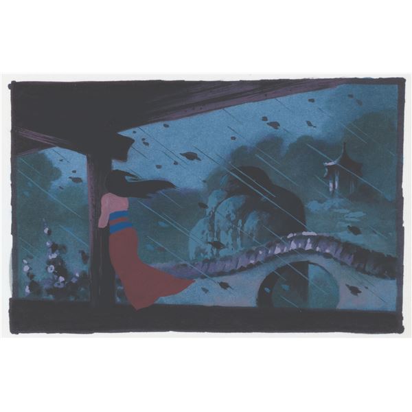 A "Mulan" Color Key Concept Painting.