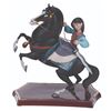 Image 10 : A WDCC Mulan and Khan"Triumphant" Figurine.