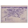Image 1 : A Whiteprint of Herb Ryman’s 1953 Disneyland Map.