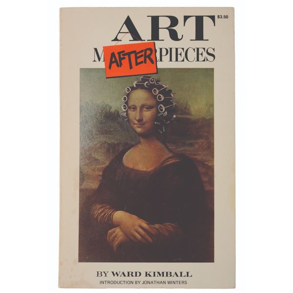A Signed Art Afterpieces Book by Ward Kimball.