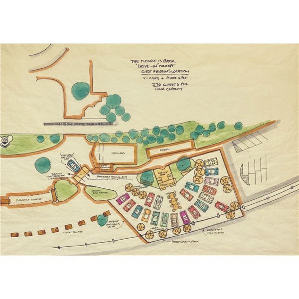 A Disneyland Drive-In Restaurant Pitch Board.