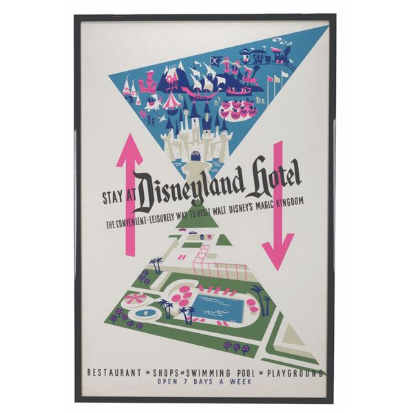 A Disneyland Hotel Attraction Poster.