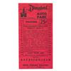 Image 1 : A Disneyland Auto Park Ticket.