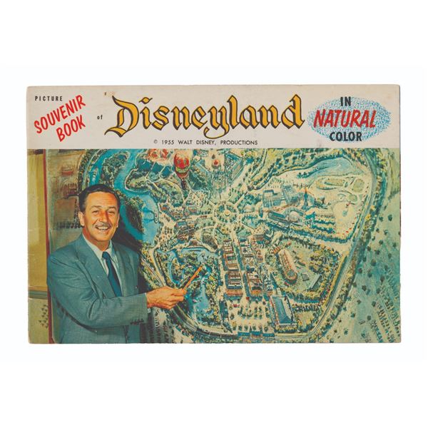 A 1955 Picture Souvenir Book of Disneyland.