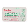 Image 1 : A 1969 Disneyland Employee Family Christmas Shopping Pass.