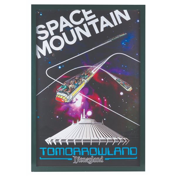 A "The Goldbergs" Space Mountain Poster Prop.