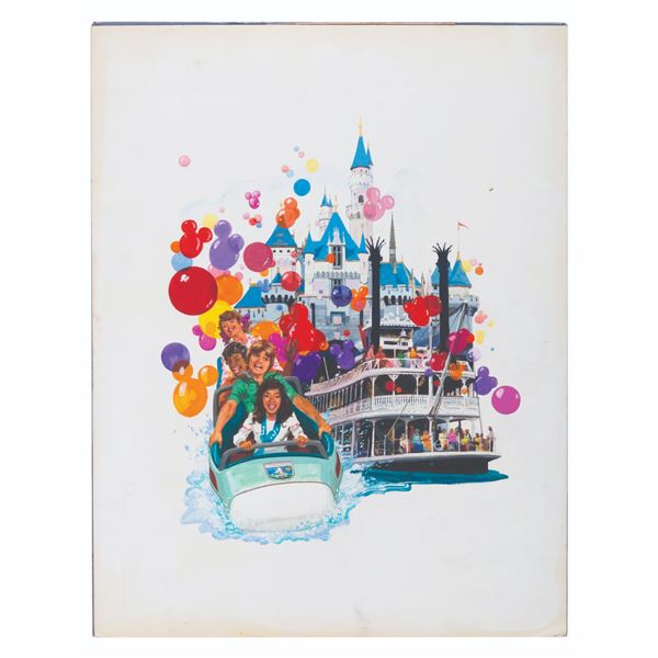 An Original Disneyland Special Event Painting.