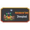 Image 1 : A 2024 Disneyland Resort Halloween Time Sign.