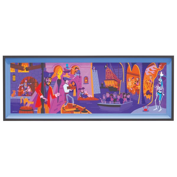 The SHAG Pirates of the Caribbean 50th Anniversary Original Painting.