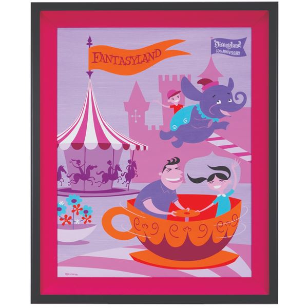 The SHAG Fantasyland 50th Anniversary Original Painting.