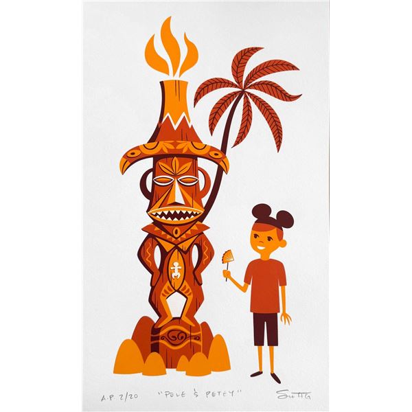 A SHAG Enchanted Tiki Room"Pele and Petey" Artist’s Proof.