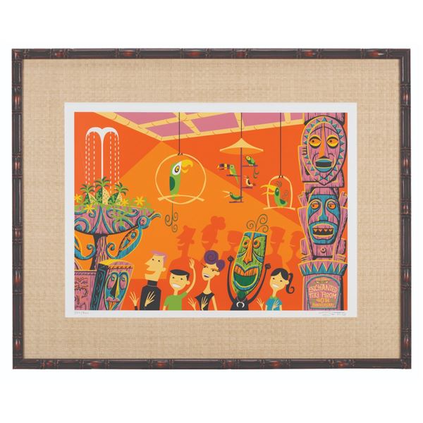 A Enchanted Tiki Room SHAG Print.