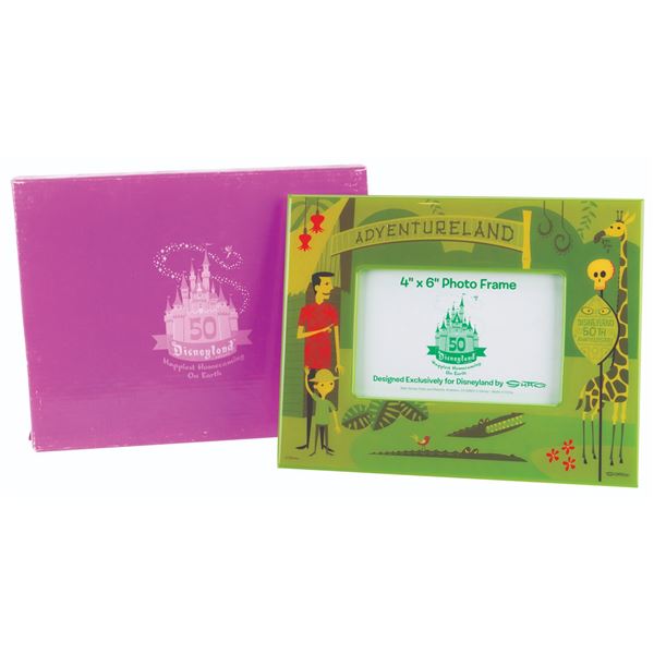 A Disneyland 50th Adventureland SHAG Picture Frame.