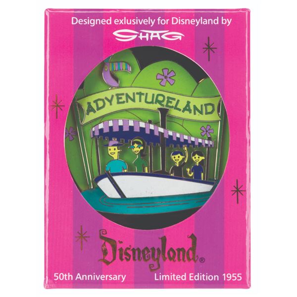A SHAG Disneyland 50th Adventureland Pin.