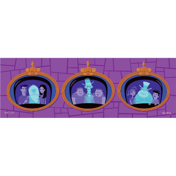 "A Ghost To Follow You Home" Haunted Mansion Print by SHAG.