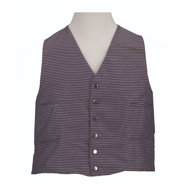 A Haunted Mansion Cast Member Costume Vest.