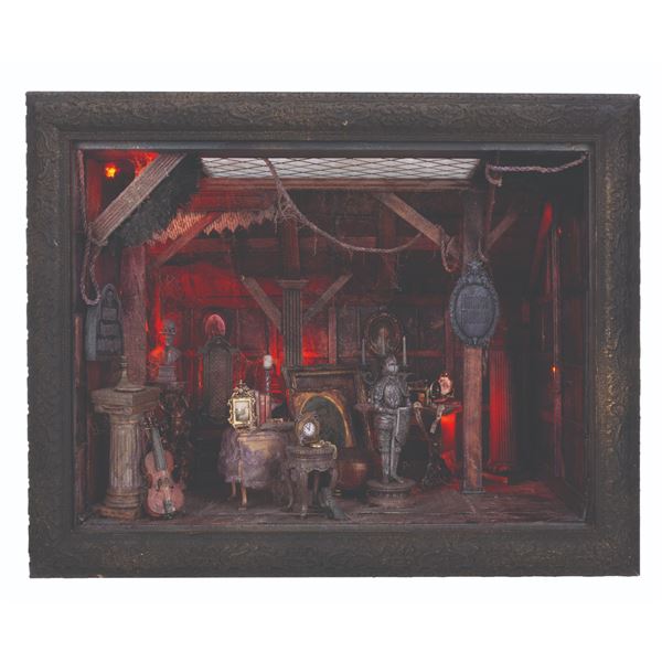 A Bridget McCarty Haunted Mansion Attic Miniature.
