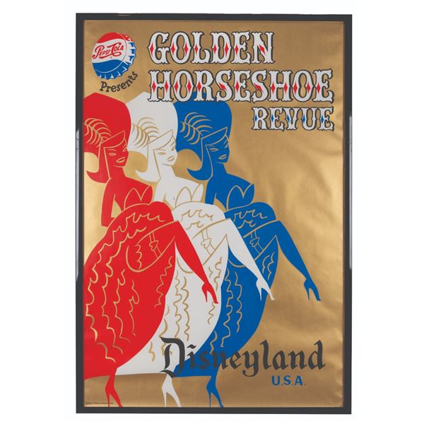 A Golden Horseshoe Revue Attraction Poster.