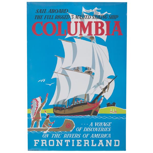 A Columbia 40th Anniversary Attraction Poster.