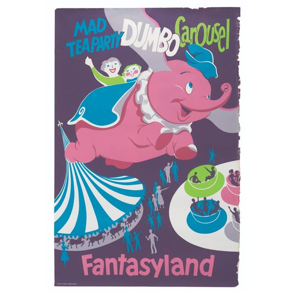 An Original Fantasyland Attraction Poster.