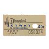 Image 1 : A Disneyland Skyway Booth Ticket Stub.