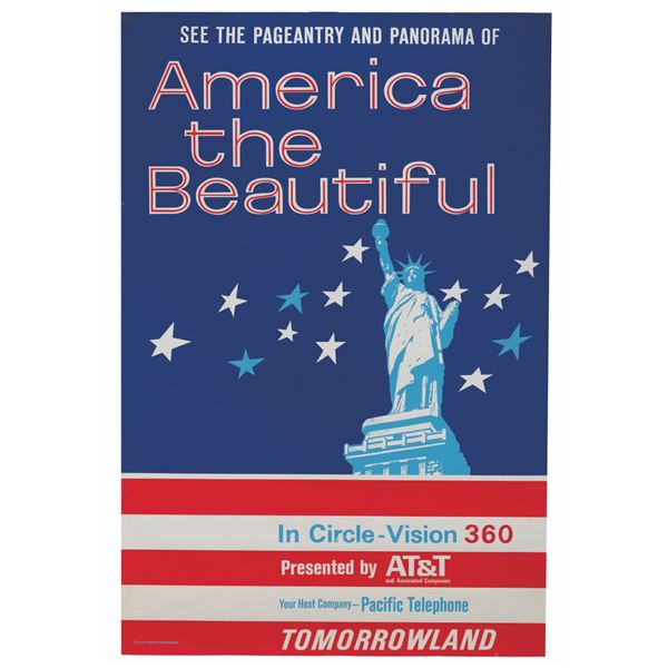 An America the Beautiful Attraction Poster.