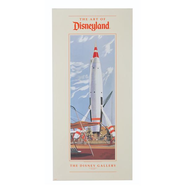 A Disney Gallery Rocket to the Moon Art Print.
