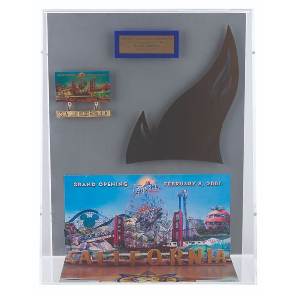 A Disney's California Adventure Grand Opening Display.