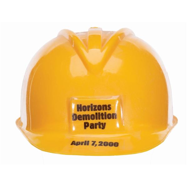 A Horizons Demolition Party Hard Hat.