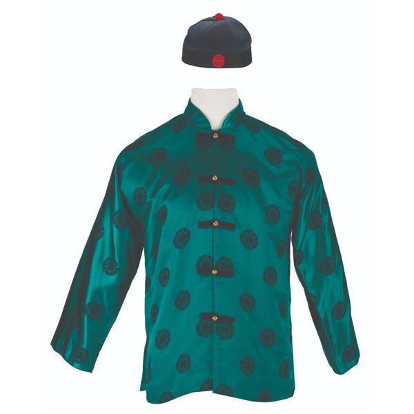 A China Pavilion Cast Member Shirt and Hat.