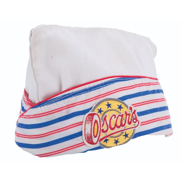 An Oscar's Super Service Cast Member Hat.
