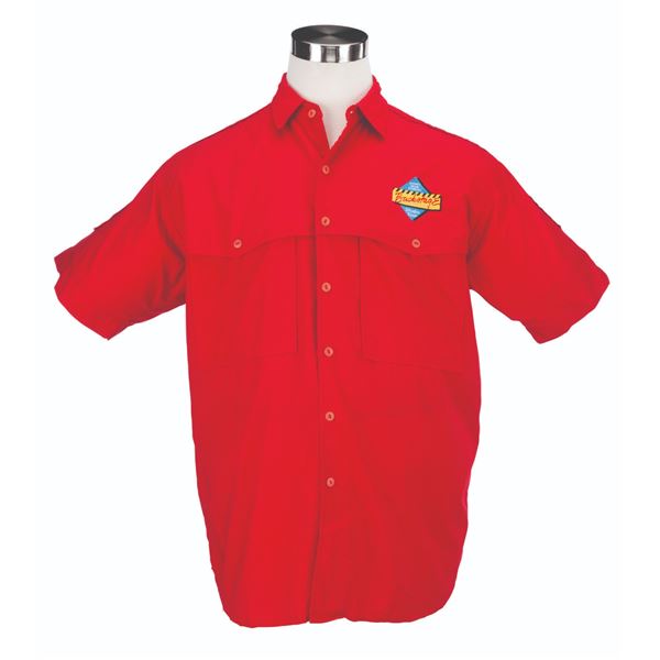 A Backstage Studio Tour Cast Member Shirt.