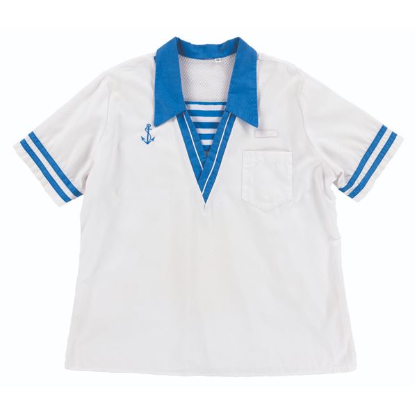 A Duffy the Disney Bear Cast Member Shirt.