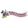 Image 1 : A Walt Disney Attraction Sales Product Development Sign.