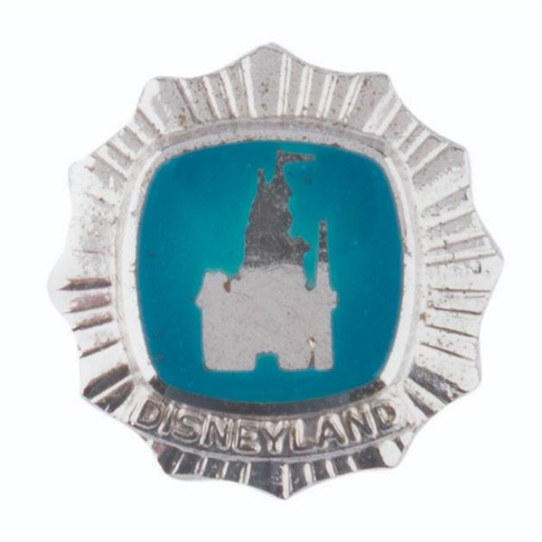 A Disneyland Cast Member 1-Year Service Pin.