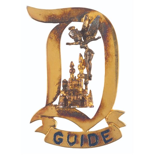 An Original Disneyland Tour Guide Pin.