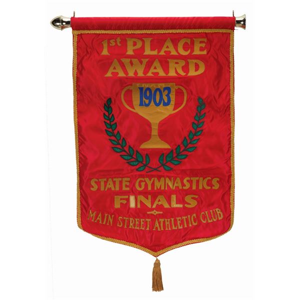 A Main Street Athletic Club Banner.