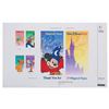 Image 3 : A Set of Walt Disney World 25th Anniversary Signage Designs.