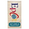 Image 2 : An Epcot Working Towards the Millennium Two-Sided Banner.