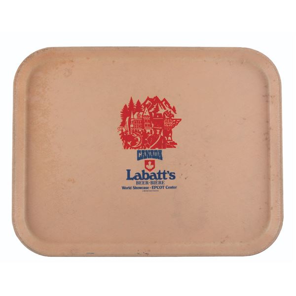An Epcot Canada World Showcase Tray.