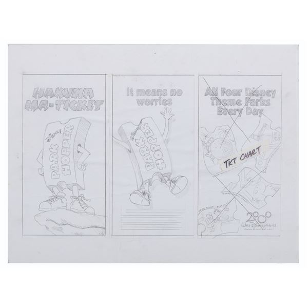 A Walt Disney World Park Hopper Promotion Concept.