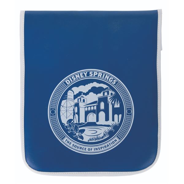 A Disney Springs Crowd Control Flag.