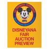 Image 1 : A 1st Disneyana Convention Auction Sign.