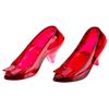Image 1 : A Pair of Oneida Crystal Red Slippers.