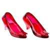 Image 2 : A Pair of Oneida Crystal Red Slippers.