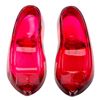Image 3 : A Pair of Oneida Crystal Red Slippers.