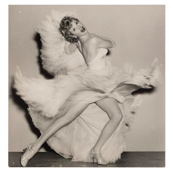 A Rare Early Lucille Ball Dancing Photo.