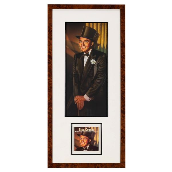 A Bing Crosby CD Cover Original Painting.