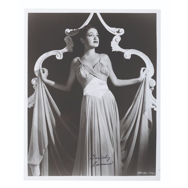 A Signed Dorothy Lamour Photo.